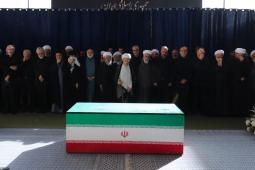 مراسم الصلاة على جنازة المرشد الأعلى في إيران الشهيد علي خامنئي في طهران