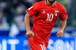 اللاعب محمود أبو وردة.