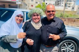الأسيرة المحررة آية فقهاء