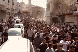 جنازة الشهيد شلالدة في الخليل.