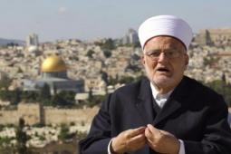 رئيس الهيئة الإسلامية العليا وخطيب المسجد الأقصى الشيخ عكرمة صبري