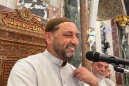 خطيب المسجد الأقصى الشيخ خالد أبو جمعة.