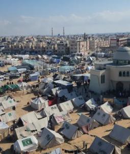 خيام النازحين في غزة - (صورة أرشيفية)