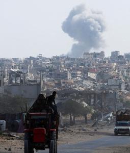 غارة جوية إسرائيلية على غزة