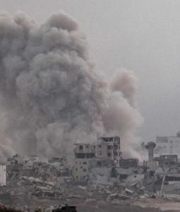 غارة جوية إسرائيلية على قطاع غزة