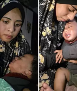 الطفل كريم أسامة أبو نصار