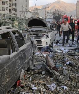 آثار عدوان إسرائيلي أمريكي على إيران (أرشيفية)