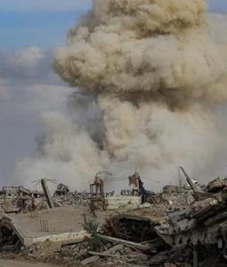 عمليات نسف للمباني شرقي مدينة غزة