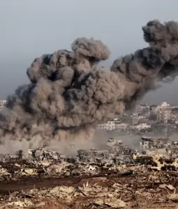 الاحتلال ينفذ عمليات نسف شرق مدينة غزة (أرشيفية)