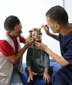 استخدام الأقنعة ثلاثية الأبعاد يمثل نقلة نوعية في غزة لعلاج تشوهات الحروق الشديدة