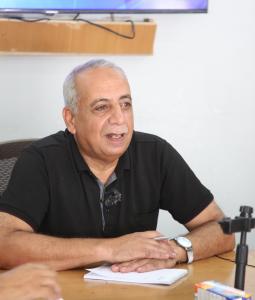 رئيس الاتحاد العام لنقابات عمال فلسطين سامي العمصي