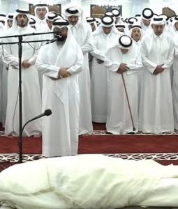 مراسم تشييع الأمير الوالد لدولة قطر