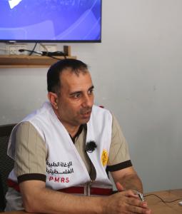 مدير الإغاثة الطبية الفلسطينية، د. بسام زقوت