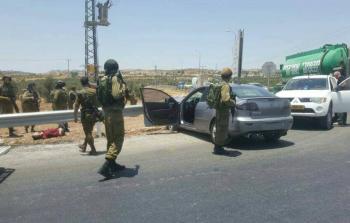 صورة من مكان عملية الدهس اليوم