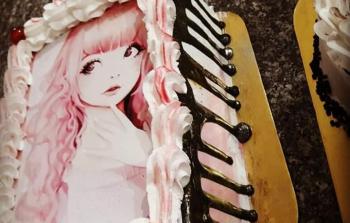 إحدى أعمال الشابة شرف حمد