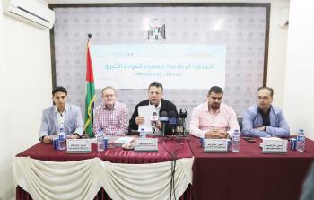 جانب من الندوة (تصوير / محمود أبو حصيرة)