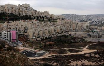 الاستيطان في الضفة الغربية والقدس المحتلة..صورة أرشيفية