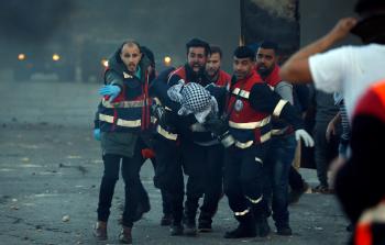 صورة من أحداث اليوم (أ ف ب)