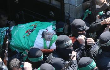 صورة أرشيفية لتشييع الشهيد مازن فقها