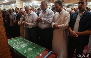 صلاة الجنازة على الشهيد سليم معروف