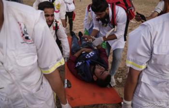 إصابة المصور الصحفي عطا حدايد