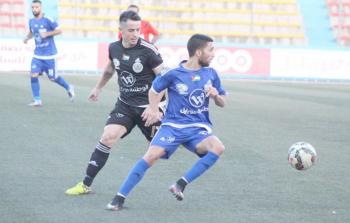 مباراة لدوري المحترفين في الضفة الغربية