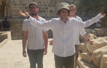 جانب من اقتحام المستوطنين باحات المسجد الأقصى صباح اليوم