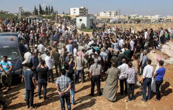 جانب من تشييع قتلى 