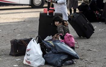 صورة أرشيفية للسفر عبر معبر رفح (أ ف ب)