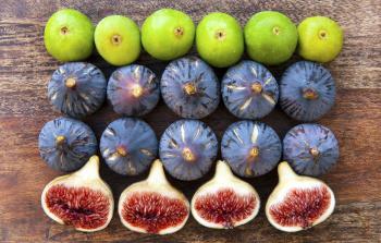 يحتوي التين على فيتامينات: B1 ، وB2، و B3، و B9، وA، وE، وC، وK،