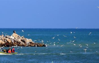 صورة أرشيفية لميناء غزة