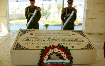 قبر الرئيس الراحل ياسر عرفات في رام الله