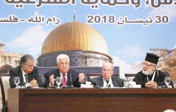 جانب من جلسة المجلس الوطني الانفصالي 