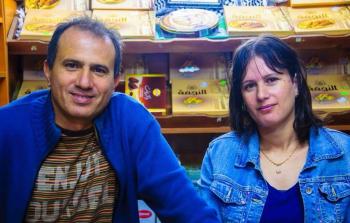 صورة أرشيفية للشهيد عمر النايف (يساراً)