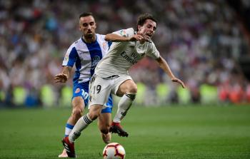 جانب من المباراة (أ ف ب)