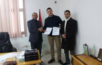 جانب من توقيع الاتفاقية بين وزارة الصحة وأطباء العالم - أسبانيا 