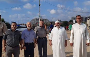 صورة جانبية من الزيارة