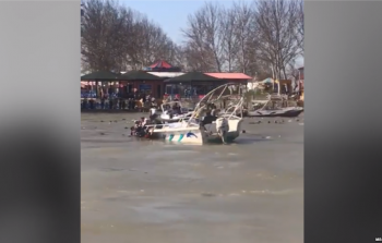 صورة ملتقطة من تسجيل فيديو لموقع الحادث في الموصل (فيسبوك)