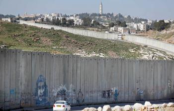 جانب من جدار الفصل العنصري في الضفة الغربية (أرشيف)