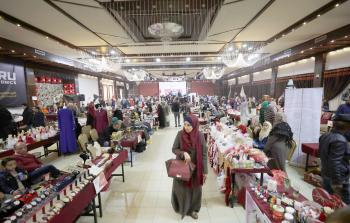 جانب من المعرض ( تصوير ياسر فتحي)