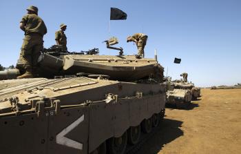 بعض من جنود الاحتلال بالجولان (أ ف ب)