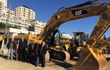 طواقم بلدية نابلس 