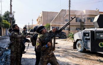 جانب من القوات العراقية الخاصة المشاركة في 