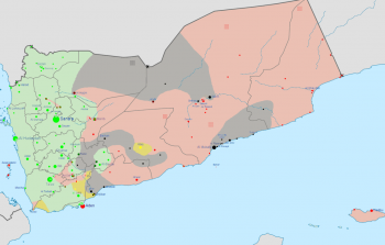 خريطة اليمن 