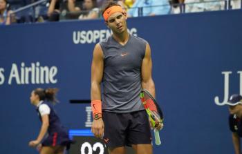 اللاعب الاسباني رافايل نادال (أرشيف)