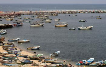 صورة أرشيفية لميناء غزة