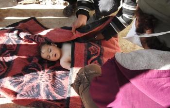 أحد ضحايا قصف النظام السوري لـ