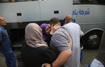 جانب من سفر حجاج غزة ( تصوير / محمود أبو حصيرة)