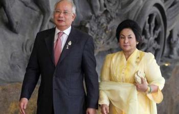 نجيب عبد الرازق وزوجته