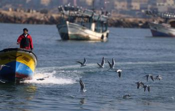 صورة أرشيفية لميناء غزة